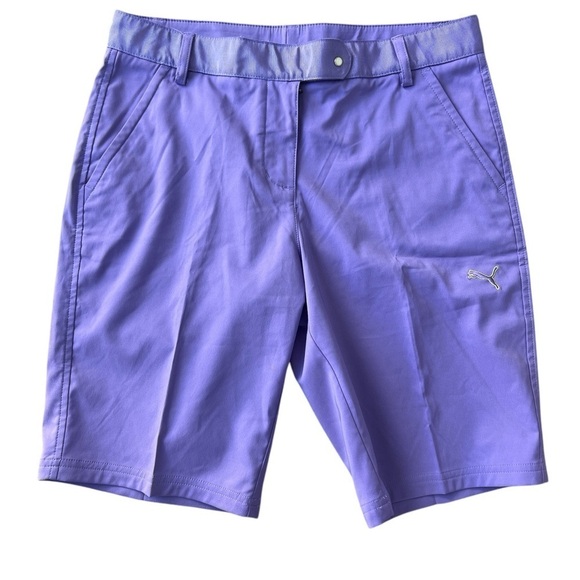 Puma Pants - PUMA Purple Women’s Bermuda Golf Shorts Size 4